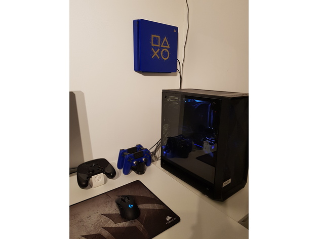 PS4 Slim zidni držač - Slika 3