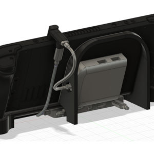 Alternative view of Postolje za Steam Deck