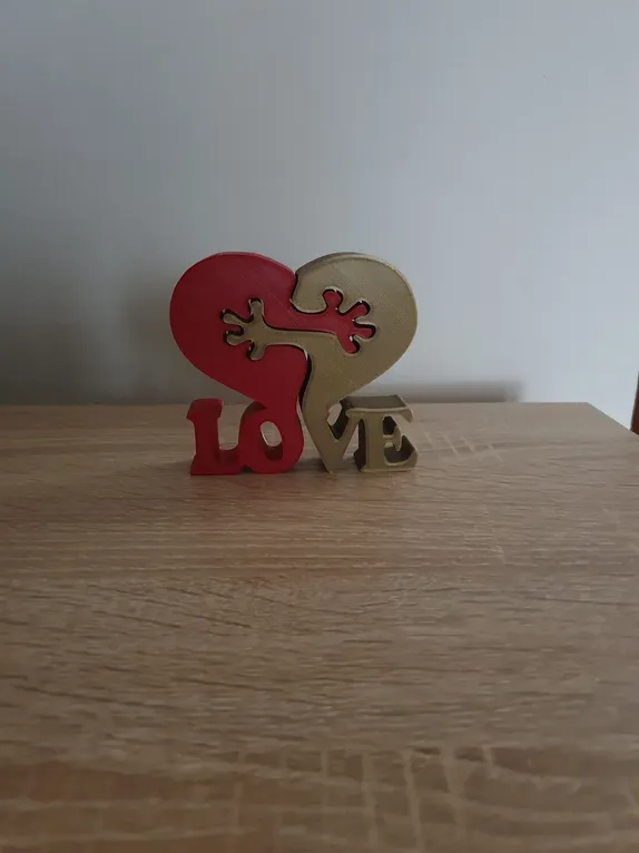 Slagalica srce za Dan zaljubljenih