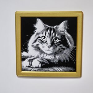 Alternative view of 3D slika Mačka