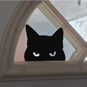 Alternative view of Dekoracija za prozore mačka