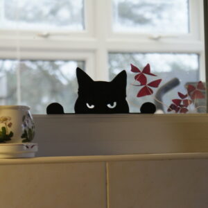 Dekoracija za prozore mačka