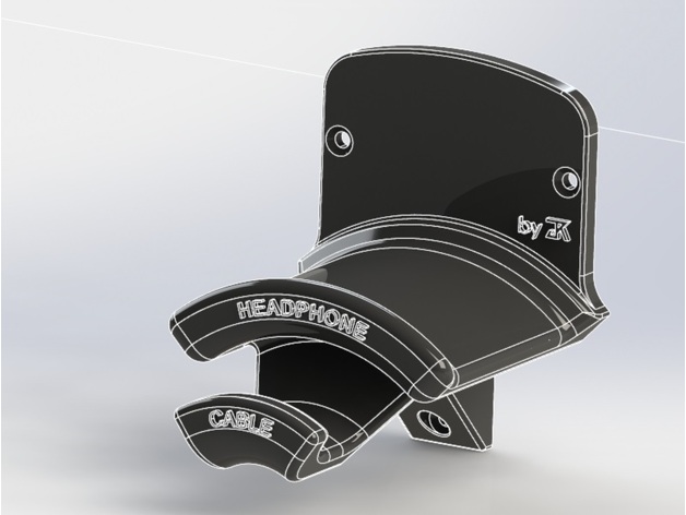 Držač slušalica i kabla - Slika 2