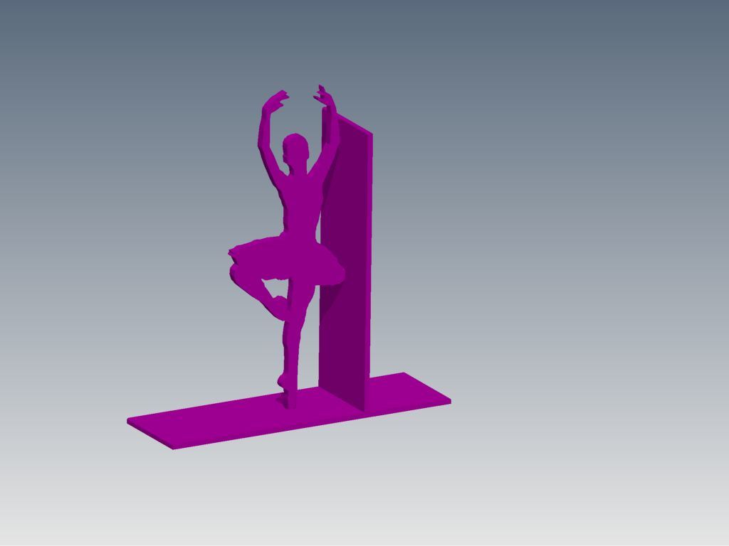 Držač za knjige Balerina - Slika 2