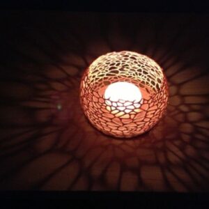 Postolje za sveću u obliku korala