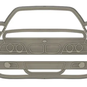 BMW E46 modlica za kolače