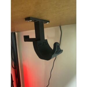 Alternative view of Držač slušalica i PS5 džojstika ispod stola