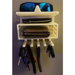 Polica za novčanik, ključeve i naočare
