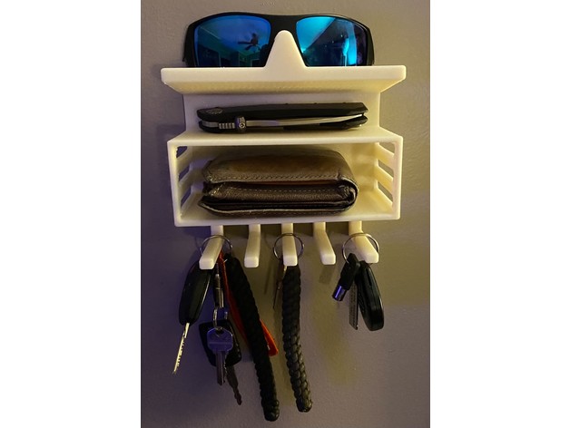 Polica za novčanik, ključeve i naočare