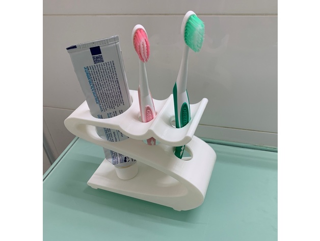Držač 2 četkice i paste za zube - Slika 2