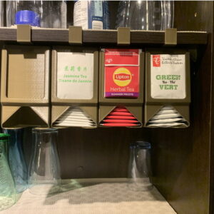 Držač za odlaganje vrećica čaja ili začina