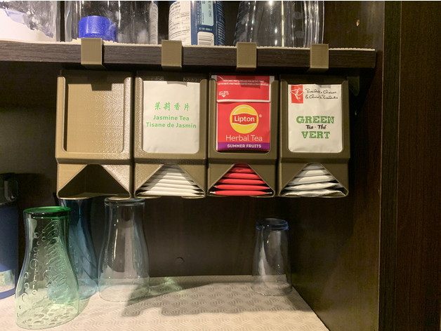 Držač za odlaganje vrećica čaja ili začina