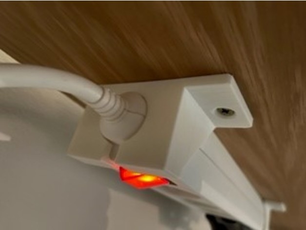 Držač produžnog kabla ispod stola - Slika 2