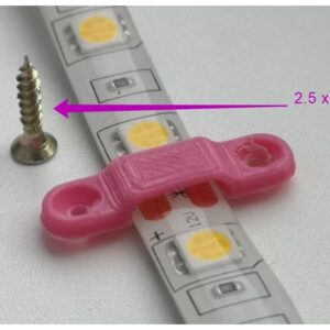 Držač LED trake x10