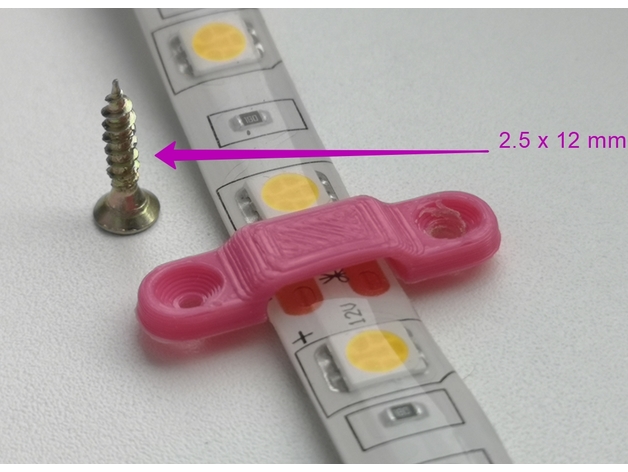 Držač LED trake x10