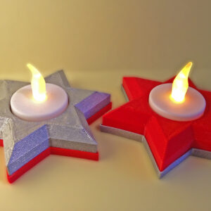Alternative view of Držač malih sveća u obliku zvezde