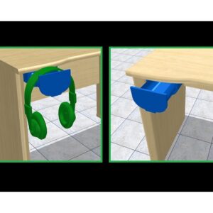 Držač slušalica ispod stola