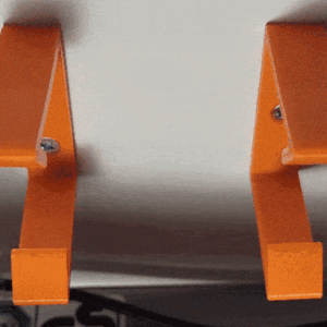 Alternative view of Držač ispod stola ispravljača i punjača