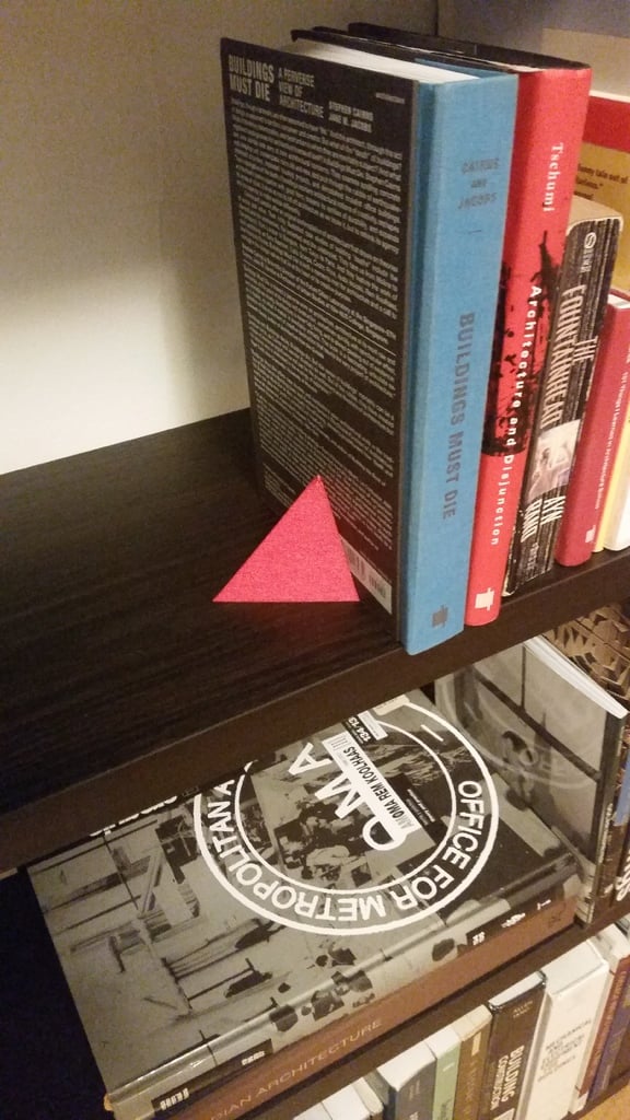 Držač za knjige u obliku trougla - Slika 2