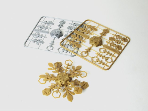 Pahuljica ukras KIT Kartica