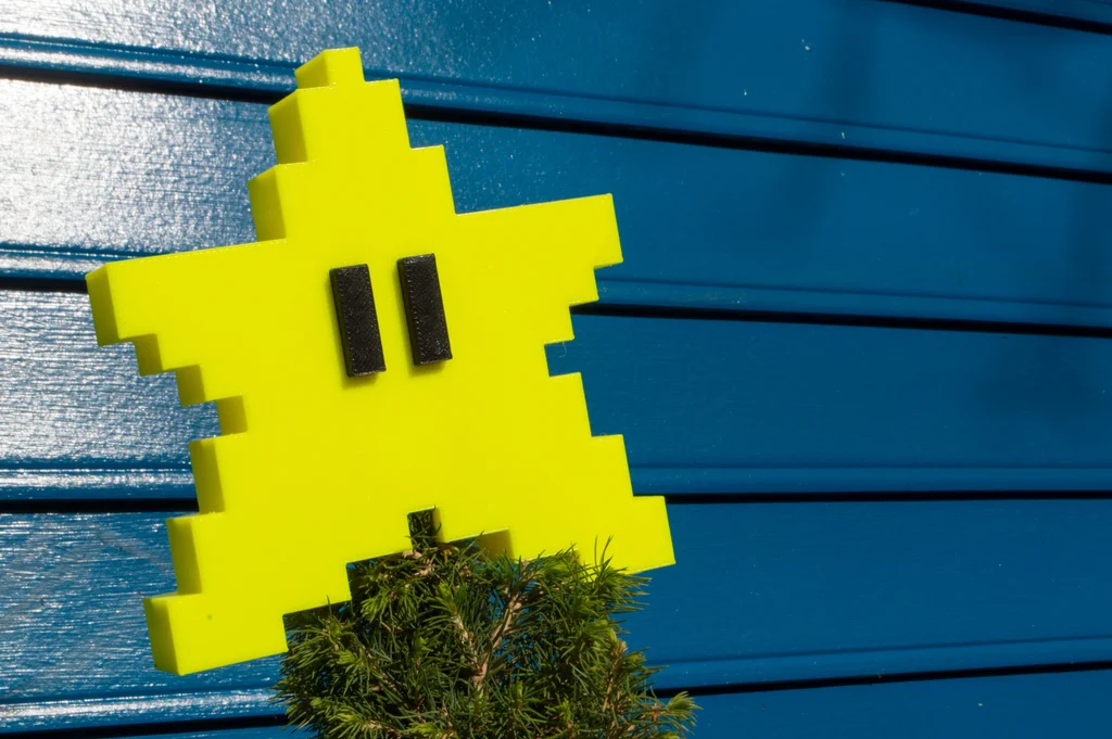 Piksel zvezda za novogodišnju jelku - Slika 2