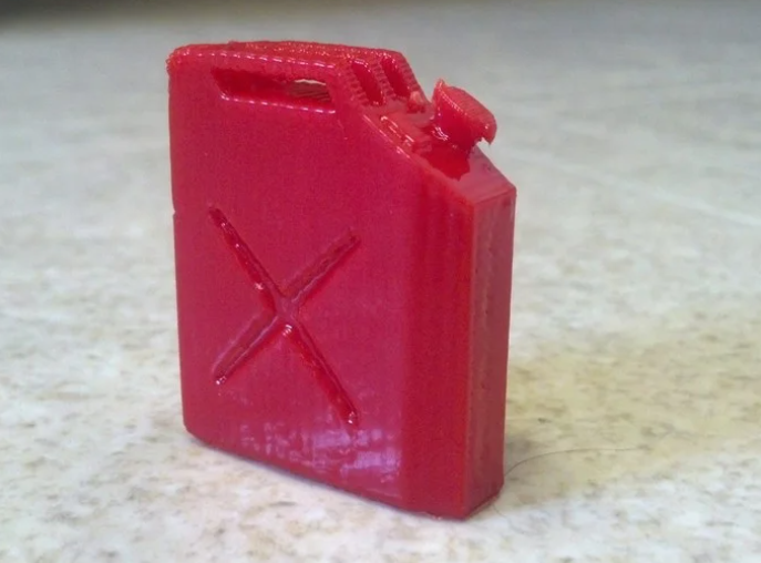 Igračka – maketa kante za gorivo