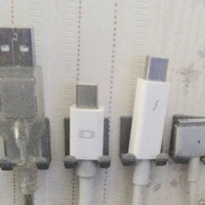 Alternative view of Zidni držač USB Kabla