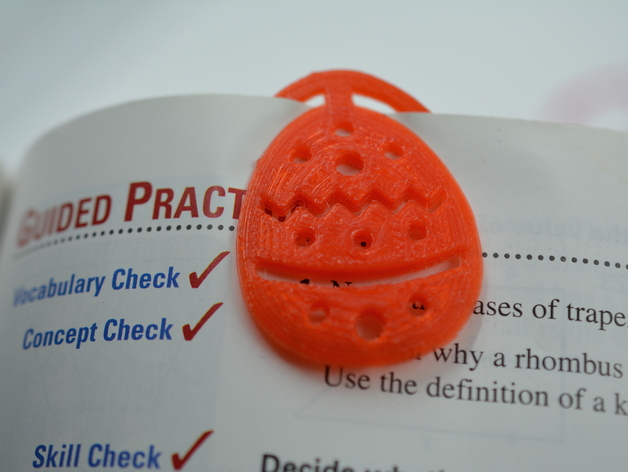 Uskršnje jaje – Obeleživač za knjige