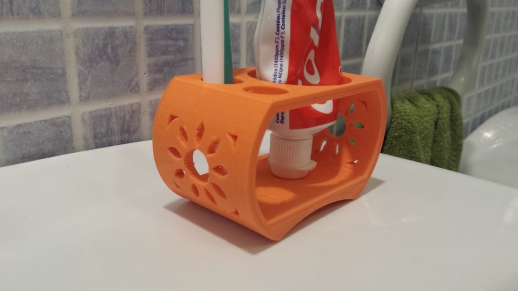 Držač za četkice i pastu za zube - Slika 2