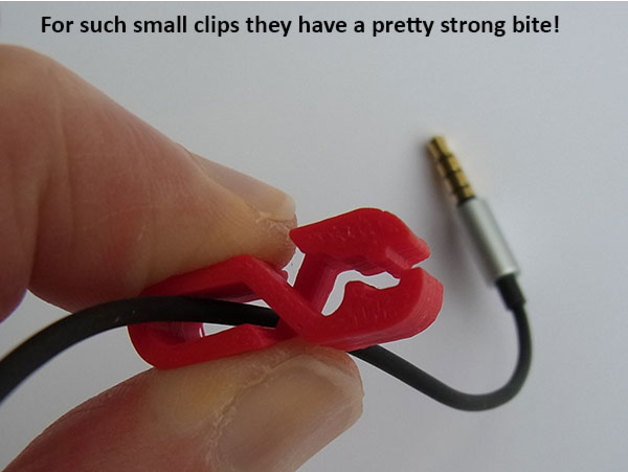 Štipaljka držač kabla za slušalice