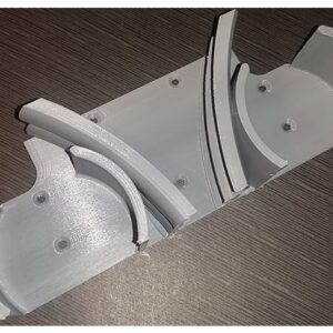 Alternative view of Zidni držač teniskog reketa i loptica