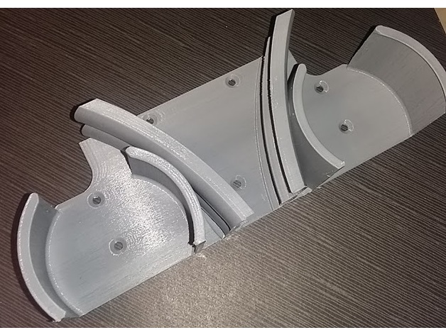 Zidni držač teniskog reketa i loptica - Slika 2