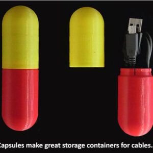 Velike pilule kapsule za skladištenje