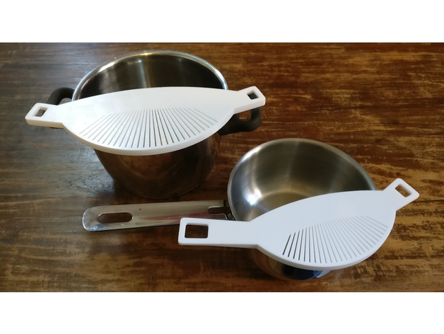 Poklopac za šerpu za ceđenje