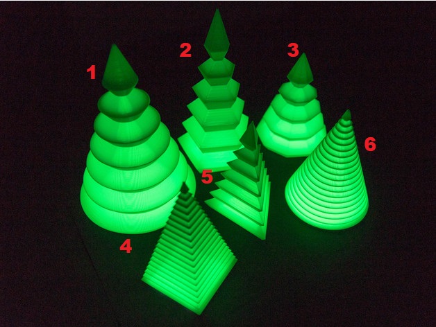 Elegantne male novogodišnje jelkice