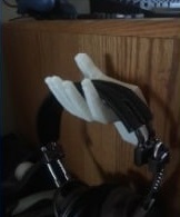 Alternative view of Zidni čiviluk u obliku ruke