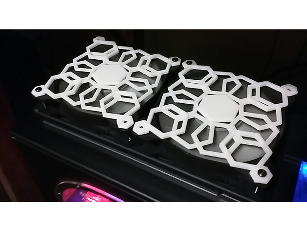 Rešetka ventilatora kućišta120mm - Slika 2