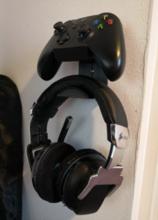 Zidni nosač za slušalice i Xbox One kontroler