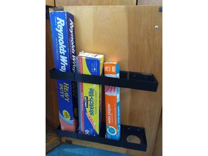 Držač koji se šrafi na stranicama kuhinje