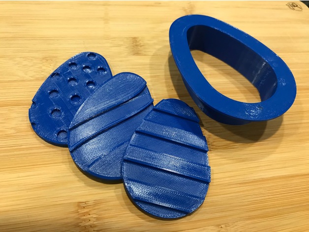 Uskršnje jaje modlica i pečat za kolače