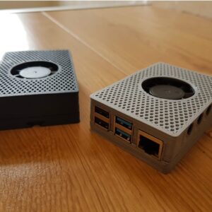 Alternative view of Raspberry Pi 4 Kutija