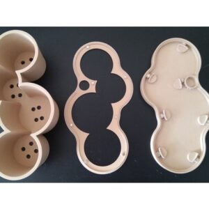 Alternative view of Elegantne 4 saksije za kaktuse