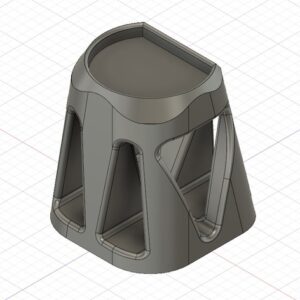 Alternative view of Plastični držač za PS3 Eye kameru