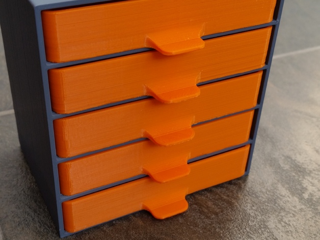 Mala polica sa fiokama za delove - Slika 2