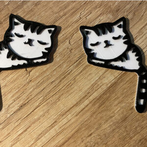 Alternative view of Ukras za prekidače i police u obliku mačke