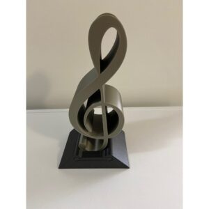 Alternative view of Stalak za slušalice u obliku violinskog ključa