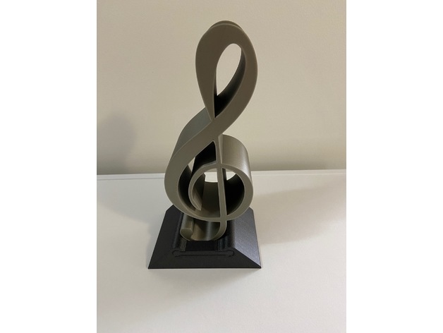 Stalak za slušalice u obliku violinskog ključa - Slika 2