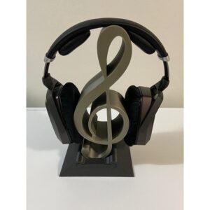 Stalak za slušalice u obliku violinskog ključa