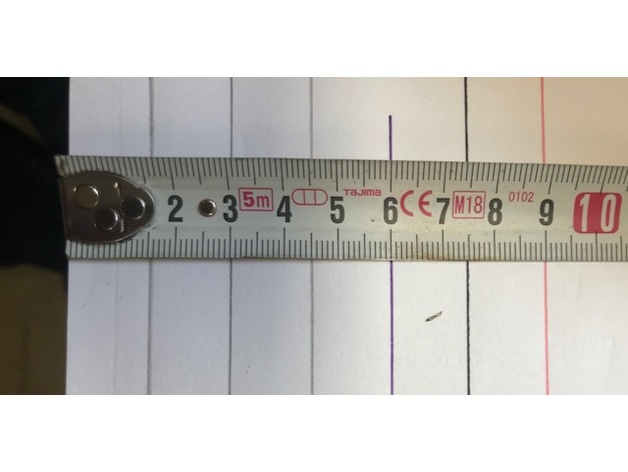 Lenjir za centriranje rupa - Slika 2