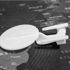 Alternative view of USS Enterprise Zvezdane staze Kit Kartica